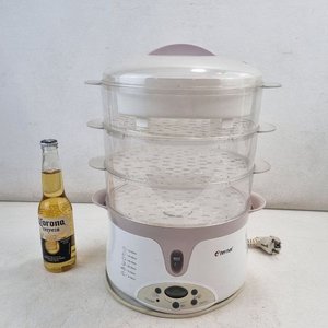 Lote siguiente: Vaporera Eléctrica Eternal de Tres Niveles con Temporizador Digital