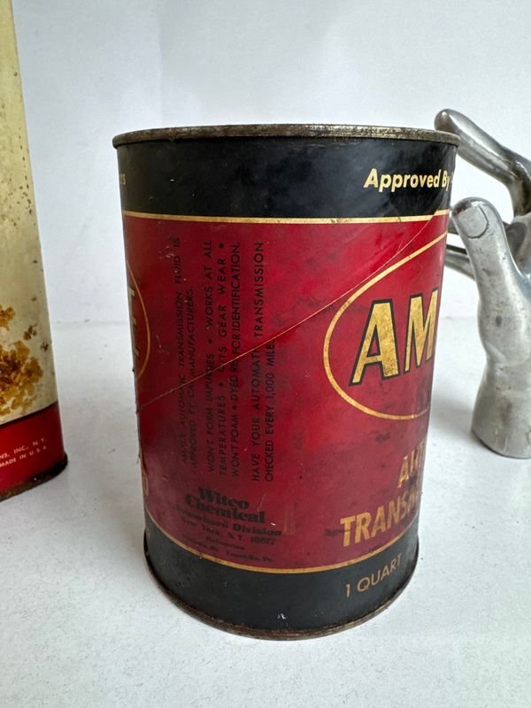 Antiguas latas de aceite con su contenido - imagen 9