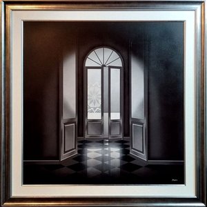 Lote siguiente: Obra Atribuida a Enrique Medina: "Puerta" Acrílico sobre Fibra (80x80 cm)
