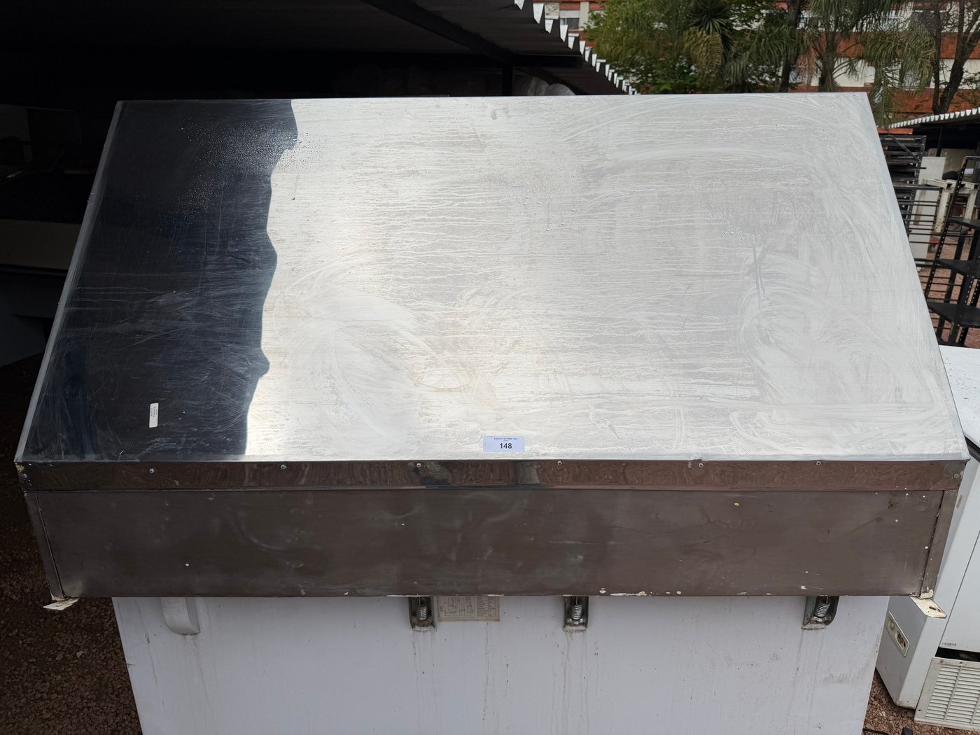 Campana Extractora Industrial Acero Inoxidable 145x80x70cm