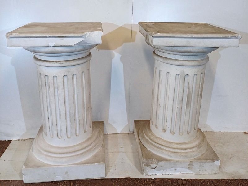 Paredes de yeso con diseño columnario romano - imagen 2