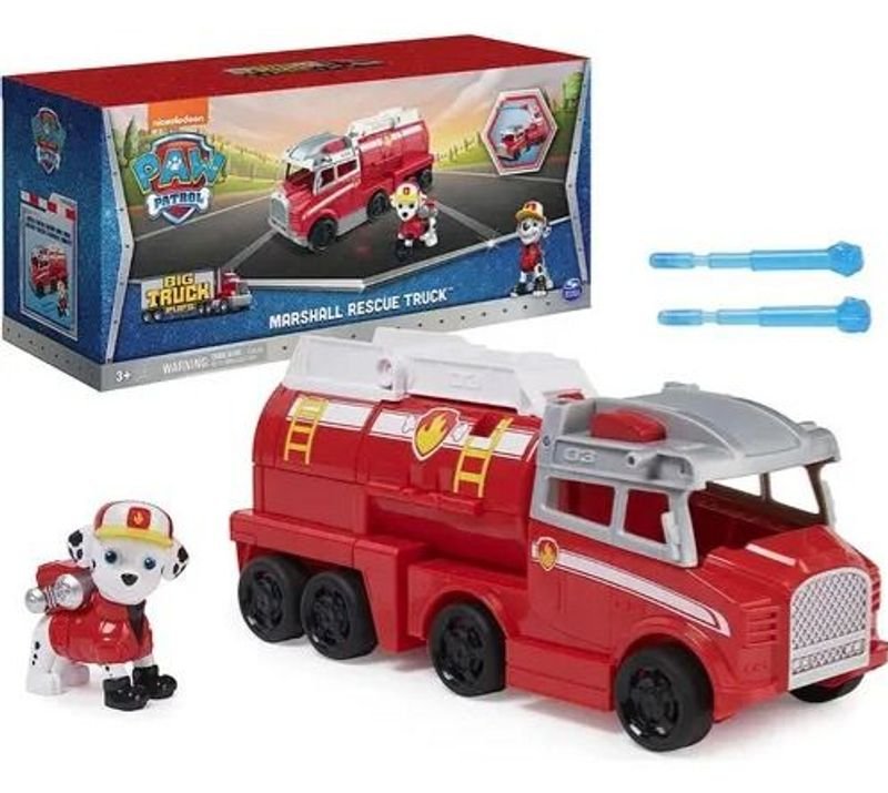 Camión de Bomberos Marshall Paw Patrol Original con Disparador de Dardos