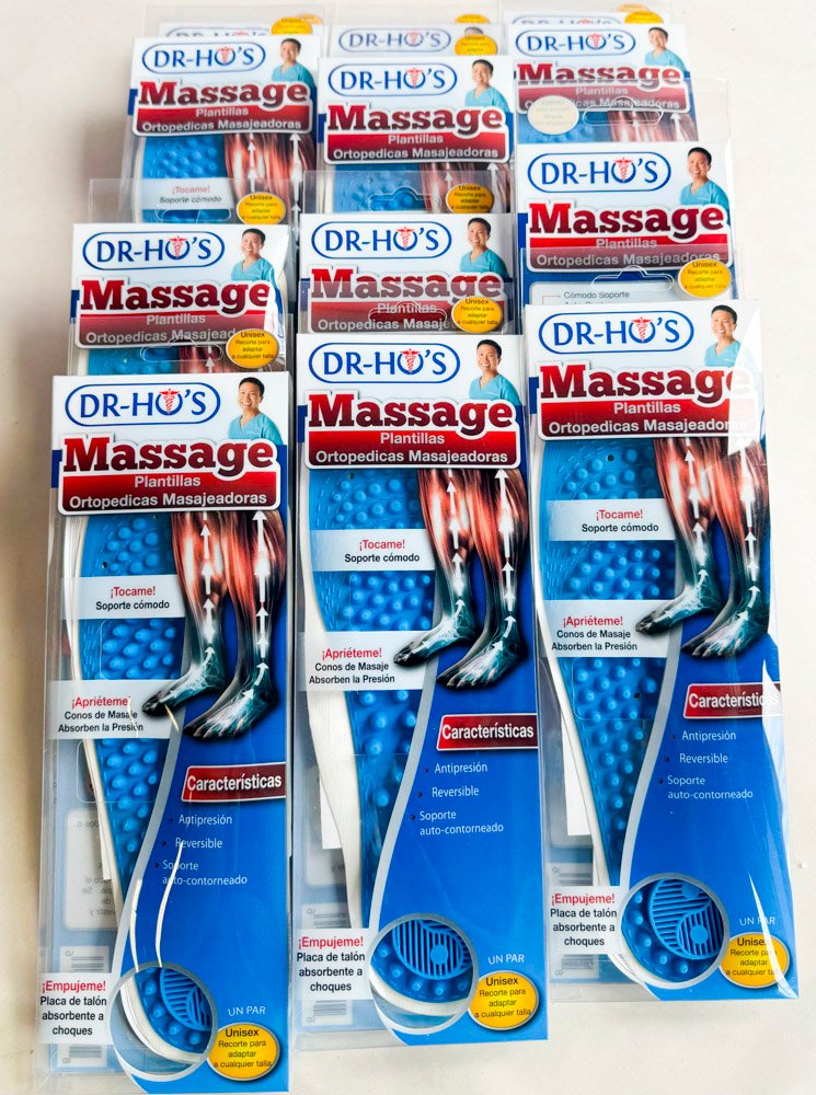 Lote siguiente: Plantillas masajeadoras Dr. Ho's Massage