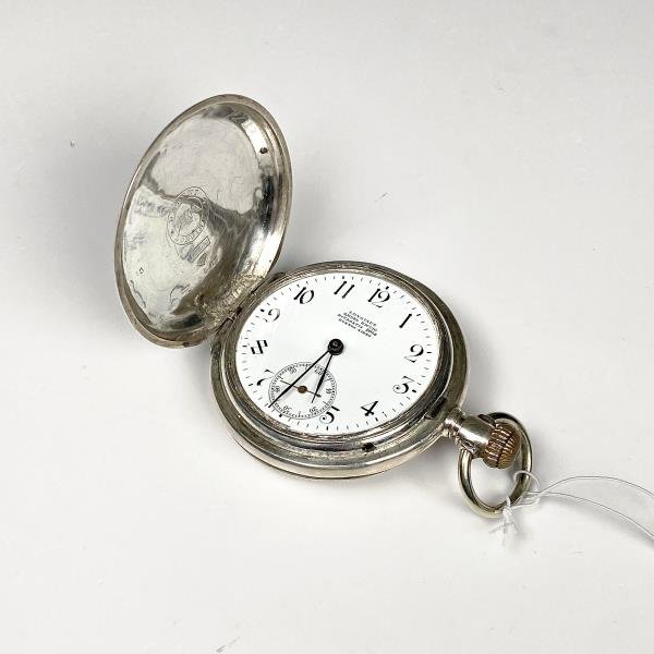 Reloj de Bolsillo Longines de Plata Funciona