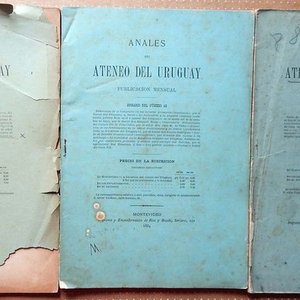 Lote siguiente: Lote de 3 Revistas Anales Del Ateneo Del Uruguay (Nros. 23, 40 y 50)
