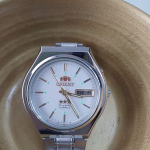 Reloj Orient Automático Acero Inoxidable 3 Estrellas Día y Fecha - imagen 2