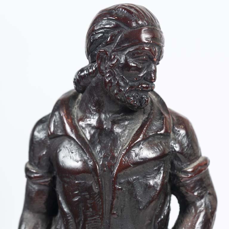 Figura terracota de gaucho para decoración - imagen 2