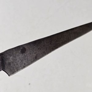 Cuchillo de Acero al Carbono con Mango de Platería Criolla - imagen 4