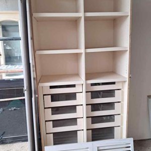 Lote anterior: Mueble Organizador Blanco con Estantes y Cajones