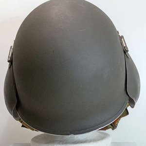 Casco Americano M3 Anti Flak Segunda Guerra Mundial - Excelente Estado - imagen 3