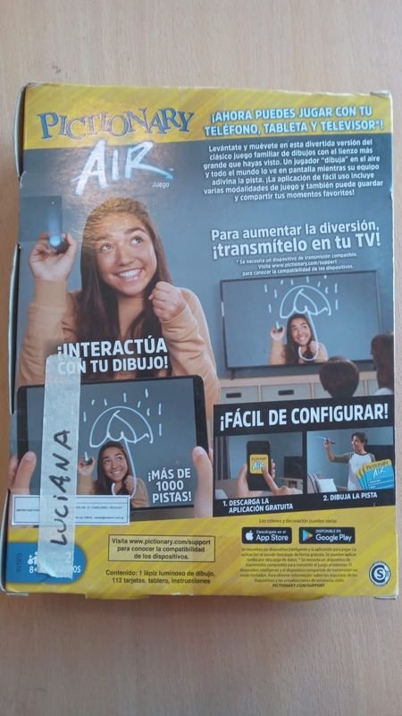 Juego Pictionary Air Nuevo con Accesorios y Tecnología - imagen 1
