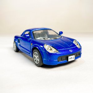 Auto a Escala Azul Toyota MR2 12 cm - imagen 2