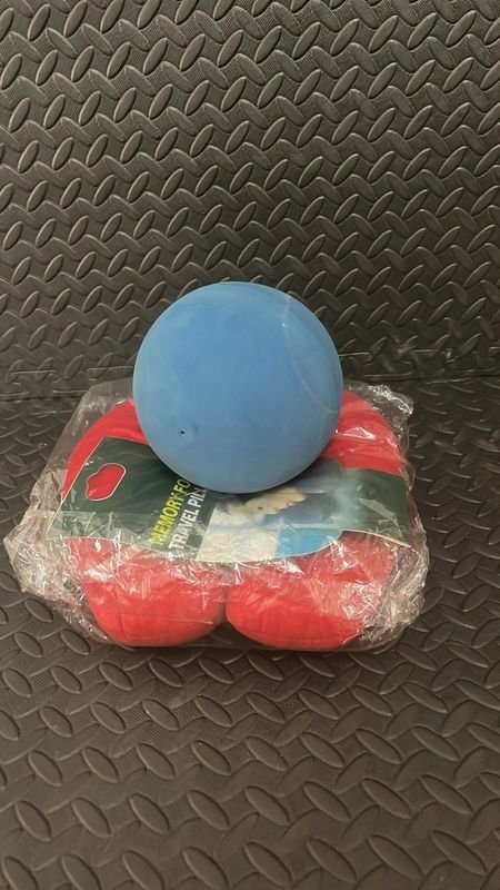 Pelota de yoga y cuello para viaje - imagen 3