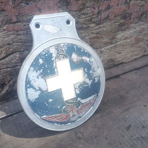 Insignia Antigua de Médico para Matrícula de Automóvil - Casa Tammaro Uruguay - imagen 4