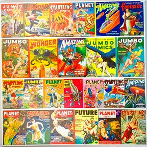 Cuadro Mural Estampado: Tapas de Cómics Clásicos (100x100 cm) - imagen 1