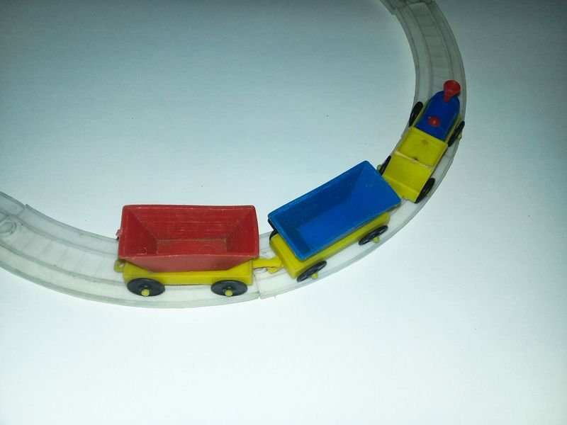 Juguetes infantiles tren con vías - imagen 3