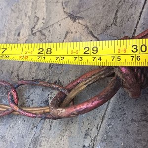 Antiguo Pie de Hierro Forjado para Pajareras o Maceteros y Lámpara Colgante - imagen 13
