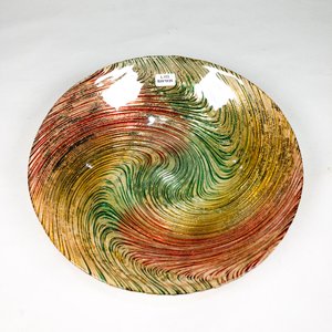 Centro Decorativo Hialino Multicolor Vidrio Soplado 29 x 7 cm - imagen 2