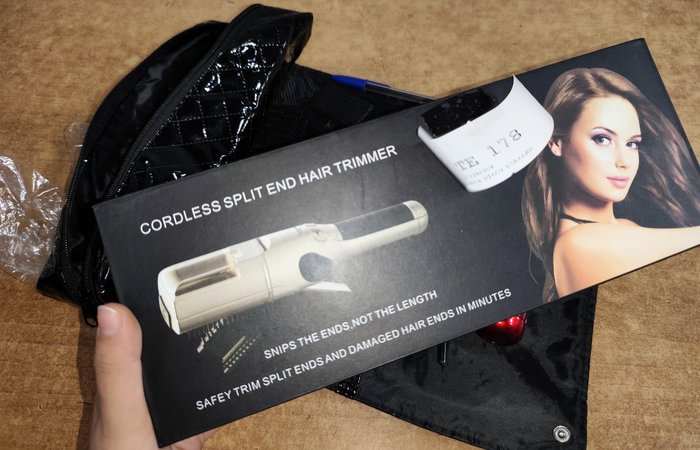 Cortador de Puntas de Pelo Recargable con Accesorios - imagen 5