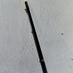 Caña de Pesca Marine Sports 4.20m, 2 Tramos, Negro y Amarillo - imagen 8