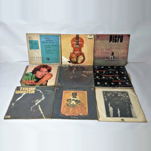 Lote de 65 Discos de Vinilo de Pasta con Fundas Variadas - imagen 5