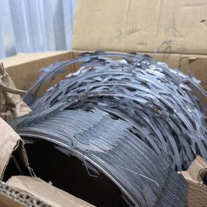Alambre de Cuchillas Navaja Galvanizado Acero - Rollo Nuevo y Usado - imagen 7
