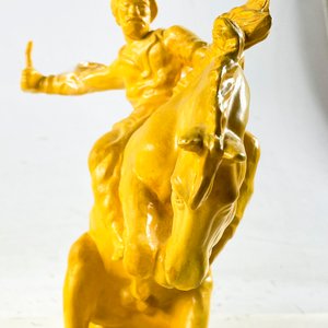 Figura de Gaucho en Caballo de Cerámica "Taller de Belloni" - 28 cm - imagen 6