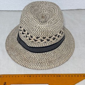 Lote de 3 Sombreros de Paja con Cintas y Flores Decorativas - imagen 12