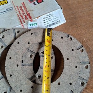 Kit de 4 Forros de Freno Mahindra para Tractores - imagen 4