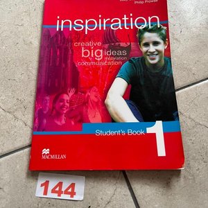 Lote anterior: Inspiration 1 Student's Book - Curso de Inglés para Adolescentes