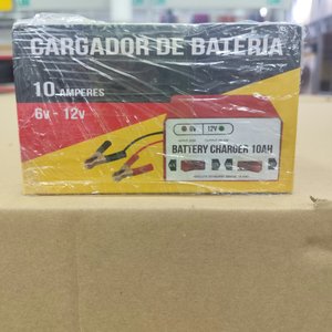 Cargador de Batería 10A para 6V y 12V - imagen 1