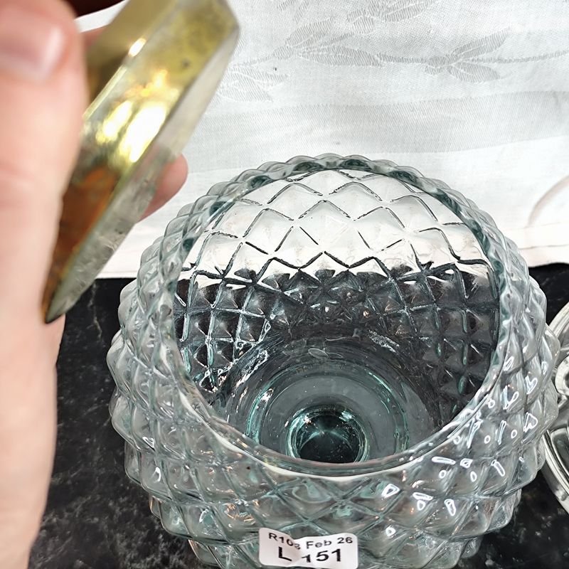Piezas de cristal decorativas y accesorios para la mesa - imagen 5