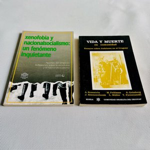 Lote siguiente: Libros: Vida y Muerte en Comunidad y Xenofobia y Nacionalsocialismo