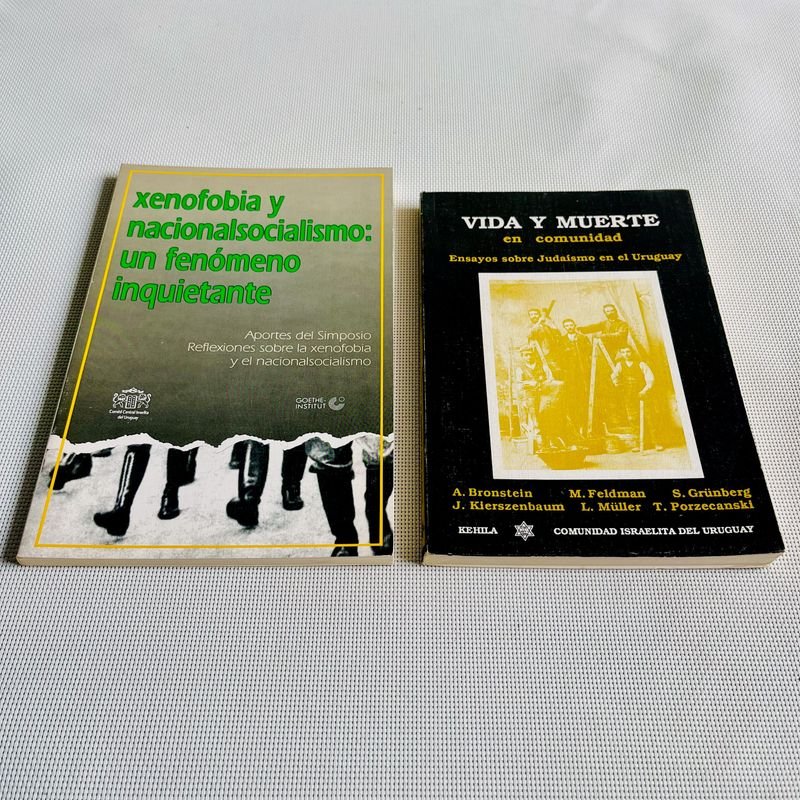 Libros: Vida y Muerte en Comunidad y Xenofobia y Nacionalsocialismo