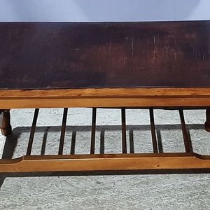 Mesa Ratona De Madera Estilo Clásico - imagen 1