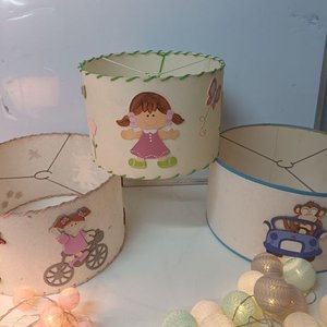 Lote de 3 Pantallas Infantiles y 2 Adornos de Luminaria Funcionando - imagen 4