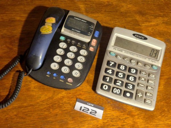 Teléfono Fijo Tony-Boy y Calculadora Pespr