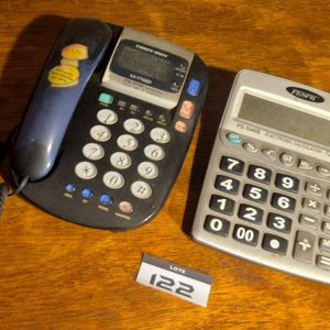 Teléfono Fijo Tony-Boy y Calculadora Pespr - imagen 1