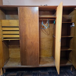 Placard de Madera de Cuatro Puertas con Cajones - imagen 4