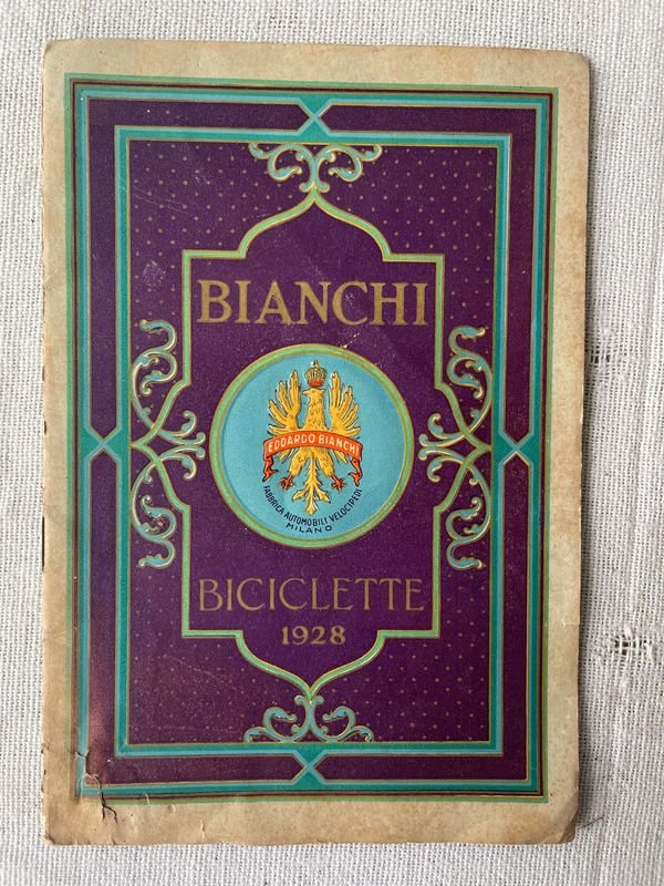 Libro de Biciclette Bianchi 1928 - Catálogo E. Bianchi Milano - imagen 1
