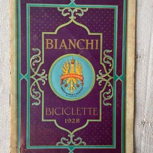 Libro de Biciclette Bianchi 1928 - Catálogo E. Bianchi Milano - imagen 1