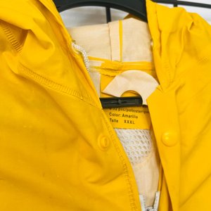 Equipo de Lluvia Amarillo: Pantalón, Campera y Piloto Talles XL, XXL, XXXL - imagen 2