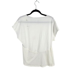 Remera Deportiva Mujer Artengo Blanca Talle L - imagen 2