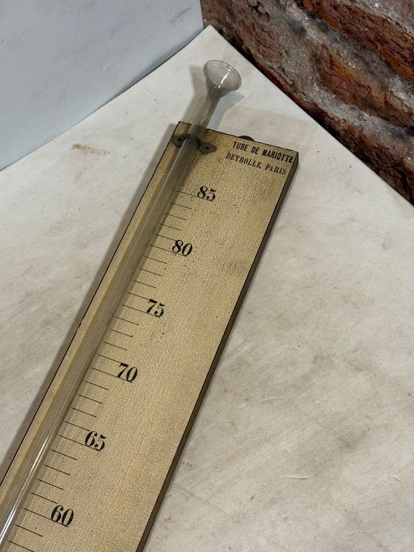 Tubo de Mariotte científico fabricado en Francia - imagen 3