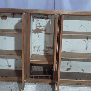 Mueble Aéreo de Madera con 5 Puertas y Estante - imagen 2