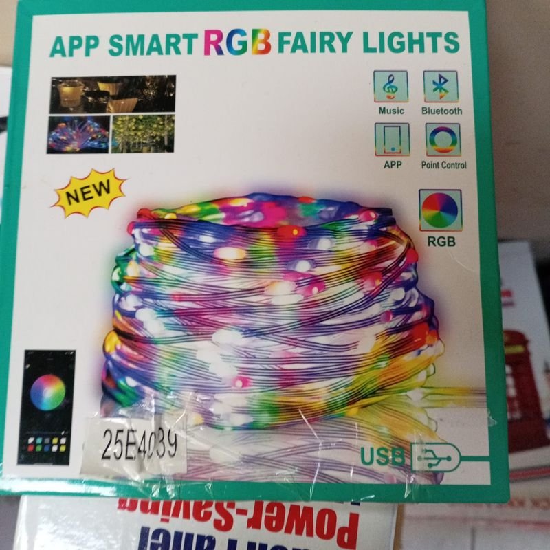 Tira Led de Colores con Cargador Solar - imagen 2