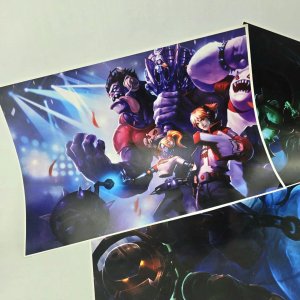 Láminas Artísticas de Personajes de Videojuegos x3 - imagen 2