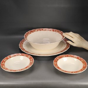 Loza Inglesa Grindley Marlborough Modelo Oakland: Fuente, Bowl y 2 Compoteras - imagen 3