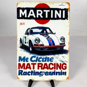 Chapa Decorativa Martini Racing Porsche 911 30x20 cm - imagen 2