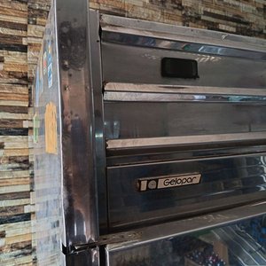 Heladera Gelopar de Acero Inoxidable, 4 Puertas, Funcionando - imagen 2